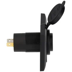 Online Haba C-line Power Line 2x USB-C PD 36W lader  wandcontactdoos met klep black