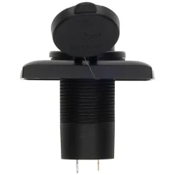 Online Haba C-line Power Line 2x USB-C PD 36W lader  wandcontactdoos met klep black