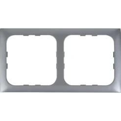 Haba C-line 2-voudig afdekraam zilver