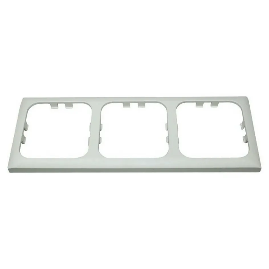 Haba C-line 3-voudig afdekraam wit