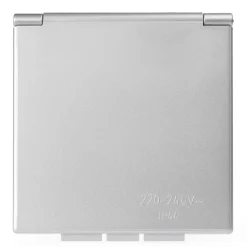 Haba ESB-3 Unit uitvoerdoos zonder kabel zilver