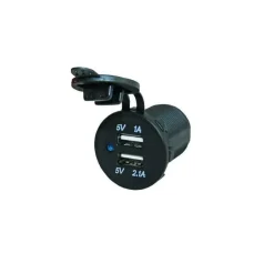 Sale Haba Powerline dubbele inbouw USB lader 1 x 2,1A en  1 x 1A