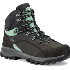 Hanwag Alta Bunion II Lady GTX bergschoenen dames asphalt mint