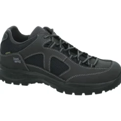Best Hanwag Gritstone II GTX Wide wandelschoenen heren  asphalt black