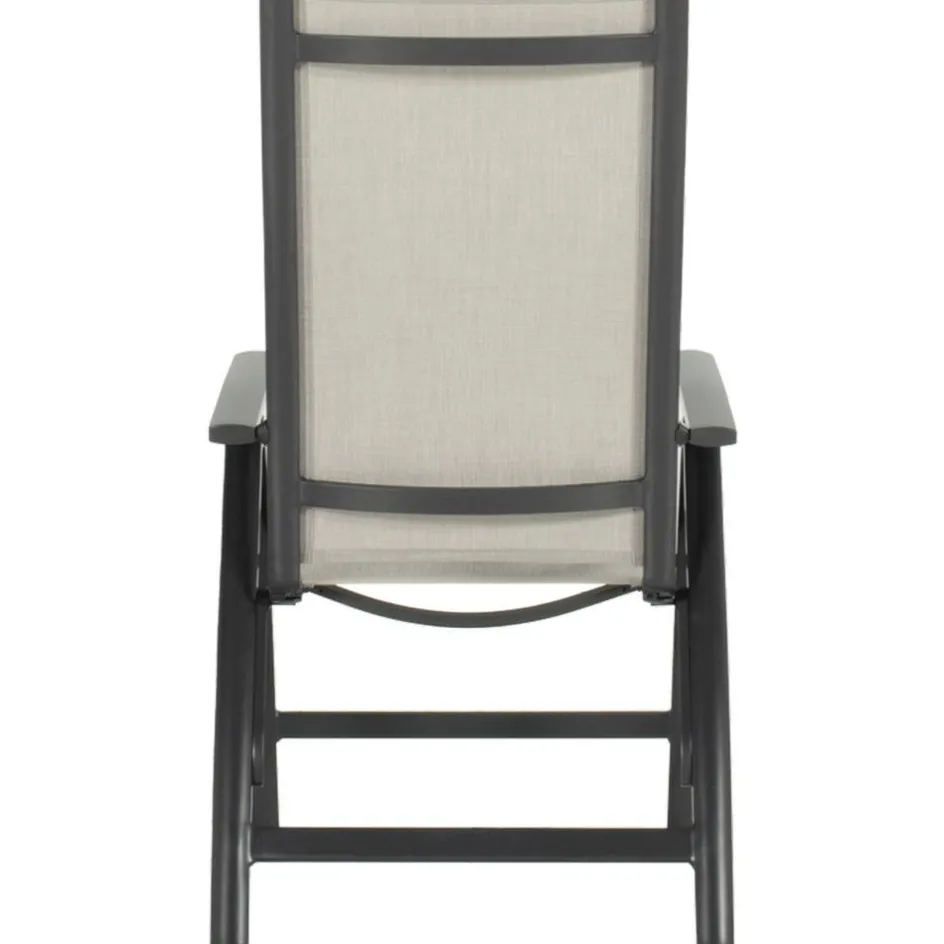 Hartman Troy verstelbare tuinstoel anthracite xerix