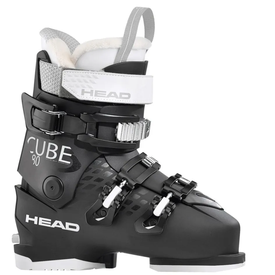 Hot Head Cube3 80 skischoenen dames black white