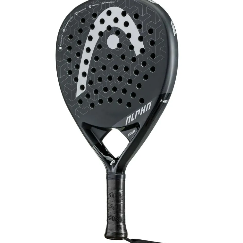 New Head Graphene 360+ Alpha Tour padel racket black
