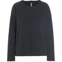 Best Henriette Steffensen  Round Neck sweater dames soft black