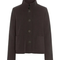 Henriette Steffensen  vest dames chokolate