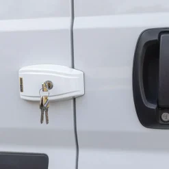 HEOSolution HEOSafe Van Security veiligheidsslot wit per 2  stuks