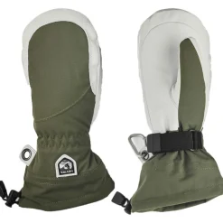 Sale Hestra Heli Ski wanten dames olive off white