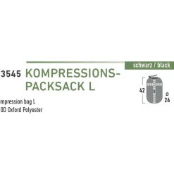 Outlet High Peak  Compression L opberghoes black