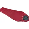 High Peak  Hyperion 1M mummy slaapzak dark red grey
