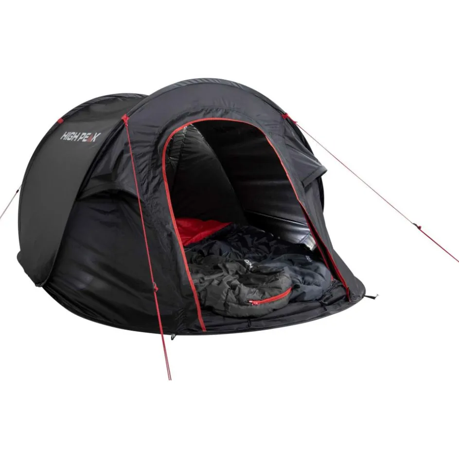 Clearance High Peak Vision 3 pop up tent black