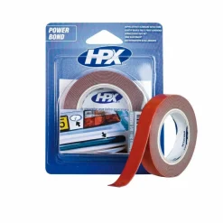New HPX Powerbond dubbelzijdige tape 12 mm x 2 meter