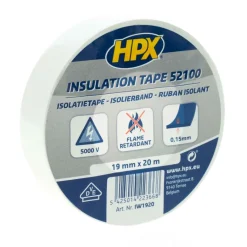 HPX PVC VDE isolatietape 19 mm x 20 meter