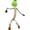 HuggleHounds Dilley Duck Natural Rope Knottie Extra Large hondenspeelgoed