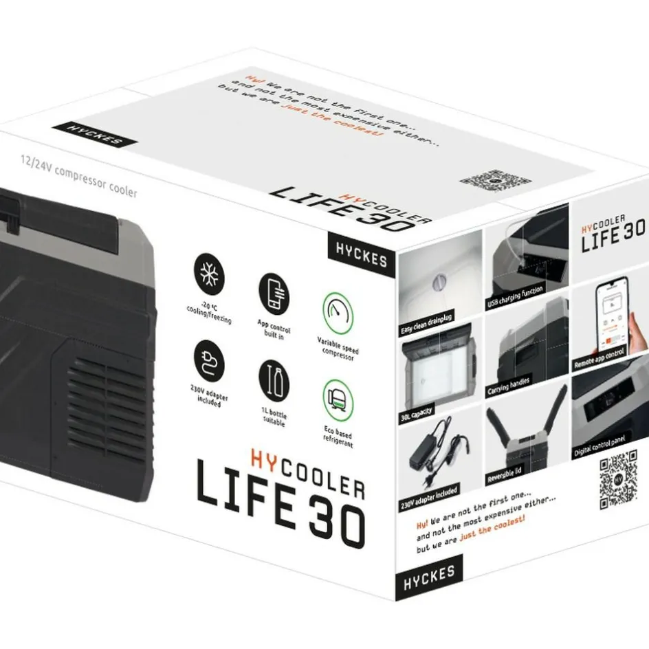 Hyckes HyCooler Life 30 compressor koelbox