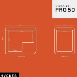 Outlet Hyckes HyCooler Pro 50 compressor koelbox