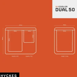 Discount Hyckes HyCooler Pro Dual 50 compressor koelbox