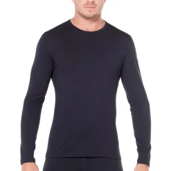 Online Icebreaker 200 Oasis LS thermoshirt heren black
