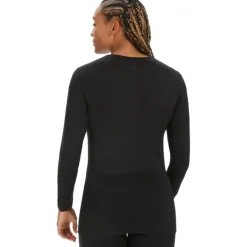 Outlet Icebreaker 200 Oasis LS v-hals thermoshirt dames black