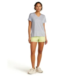 Best Icebreaker Drayden Reversible shirt dames grey quartz