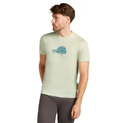 Icebreaker Merino 150 Tech Lite Cosy Camper shirt heren ashen