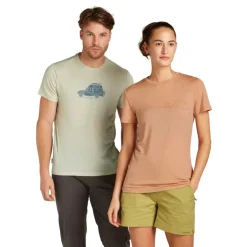 Icebreaker Merino 150 Tech Lite Cosy Camper shirt heren ashen