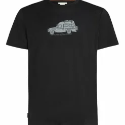 New Icebreaker Merino 150 Tech Lite Cosy Camper shirt heren black