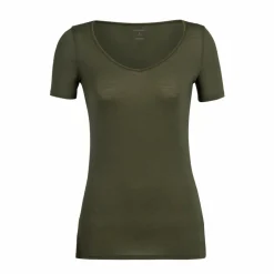 Icebreaker Siren Sweetheart shirt dames loden