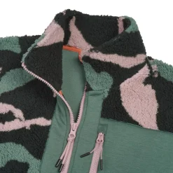 Icepeak Addidas fleece vest dames black green pink