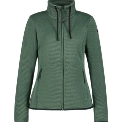 Icepeak Addison fleece vest dames green