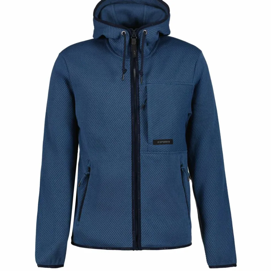 Sale Icepeak Agran fleece vest heren blue