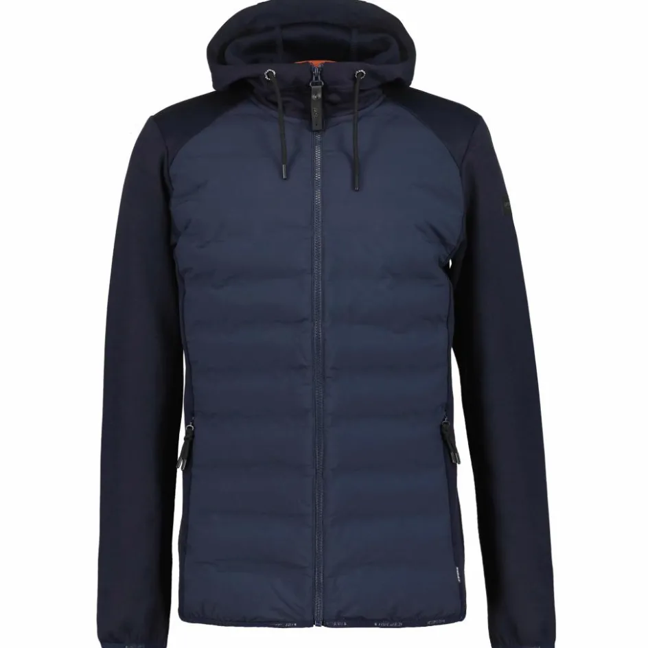 Icepeak Aikera fleece vest heren dark blue