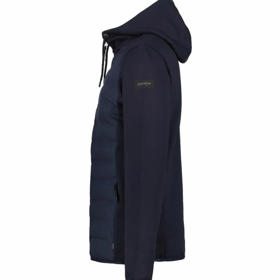 Icepeak Aikera fleece vest heren dark blue