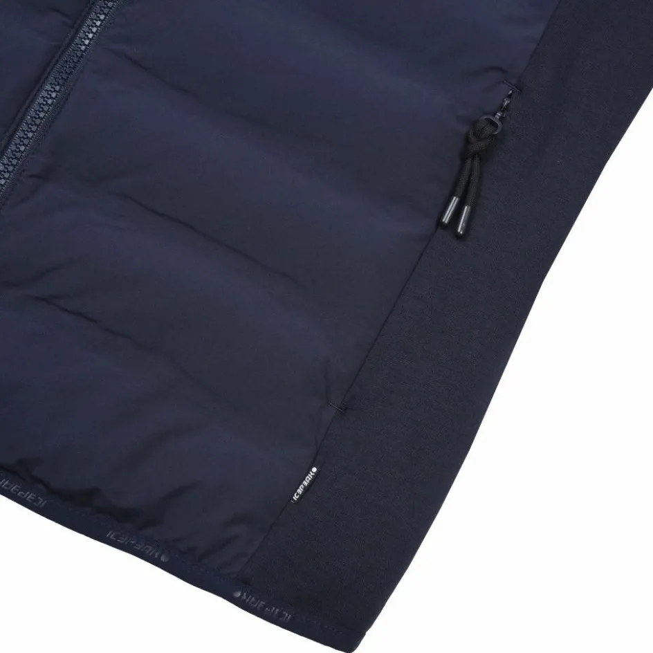 Icepeak Aikera fleece vest heren dark blue