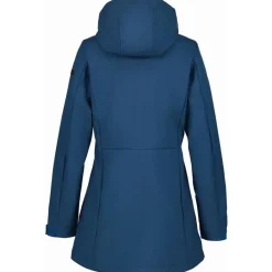 New Icepeak Alamosa parka softshell jas dames blue
