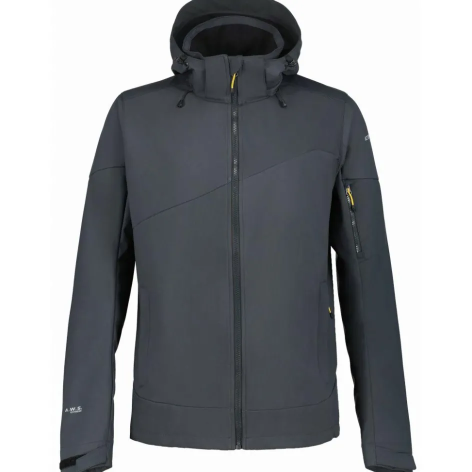 Icepeak Barmstedt softshell jas heren anthracite