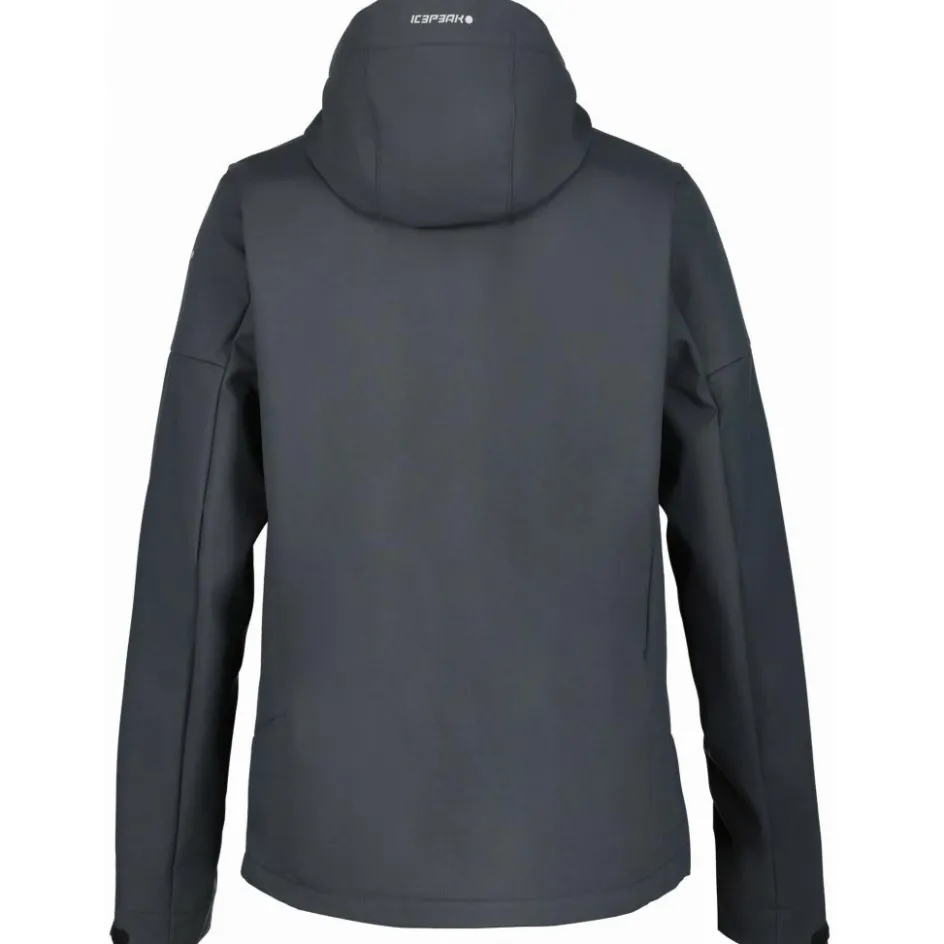 Icepeak Barmstedt softshell jas heren anthracite