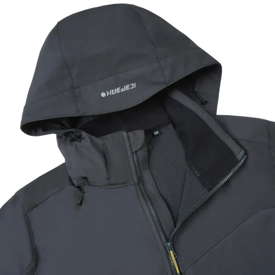 Icepeak Barmstedt softshell jas heren anthracite