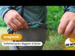 Outlet Icepeak Biggs softshell jas heren blue