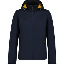 Icepeak Biggs softshell jas heren yellow dark blue
