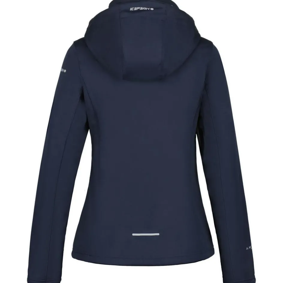 Hot Icepeak Boise softshell jas dames blue