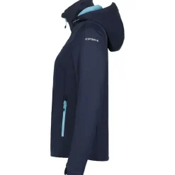 Hot Icepeak Boise softshell jas dames blue