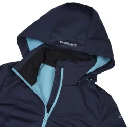 Hot Icepeak Boise softshell jas dames blue