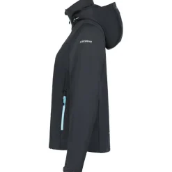 Outlet Icepeak Boise softshell jas dames anthracite