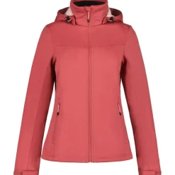 Icepeak Boise softshell jas dames raspberry