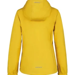 Icepeak Kleve softshell jas junior yellow