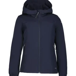 Outlet Icepeak Kobryn softshell jas junior dark blue